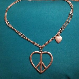 American Eagle Heart Necklace